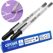 Circuit Scribe Non-Toxic Conductive Ink Pen for Kids Circuit Building Set(2-Pack