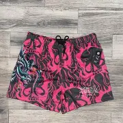 Ed Hardy Panther Dragon Mesh Basketball Shorts Men’s Size Medium