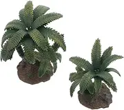 2pcs Simulation Landscape Tree Retro Camping Lights Round Foot Pad Multi-Function Tent Lights Fixture Plants Circular Patch Equipment Small Tree Model Lattice The Wire Plastic