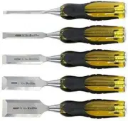 Stanley FatMax Thru-Tang Wood Chisel 5-Pieces Set Workshop Hand Tools Chisels