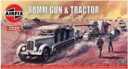 Airfix 88mm Gun & Tractor Model