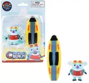 Kangaroo Beach Frizzy Cadets With Rescue Board Ages 3+ New Toy Play Gift