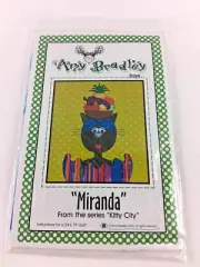 Miranda Fruit Cat BOM Kitty City Quilt Pattern w/ Fabric Amy Bradley Designs