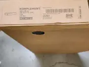 IKEA KOMPLEMENT, ONE Drawer, Simple Front New, Black-Brown 39⅜×22⅞" 002.463.42