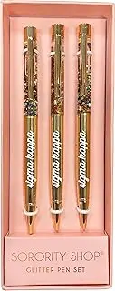 Sigma Kappa Sorority Glitter Pen Set