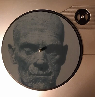 The Mummy Karloff 7.5 Crosley Victrola Vinyl Record Player Turntable Slipmat