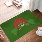 The Universe Bathroom Battle Cat Lunge Doormat Flannel Carpet Balcony Rug Home