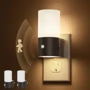Motion Sensor Night Light 2 Pack Motion Activated Night Light Plug into Wall