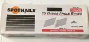 SPOT NAILS 1 1/4” 15 Gauge Angle Finish BRADS #1510APB (4,000 Box)