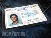 Back to the Future - BTTF Marty McFly California Driver Licence Prop ID Card