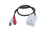 USA Spy CCTV Wide Range Microphone for Security Camera Audio Surveillance DVR