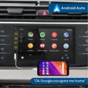 7" Double Din Radio Kit Car Stereo with Apple Carplay & Android Auto MP5 Video (for: Fiat)