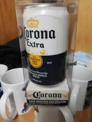 Corona Can Shaped Wireless Bluetooth Speaker w/ Aux Input