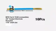 Ellman Surgitron Electrode TE2B - 3 8” Scalpel Electrode- Reusable ( 10pcs)