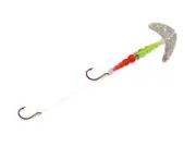 Mack's Lure 17907 Double Whammy - Pro Series Silver Sparkle