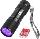 LE UV Torch, 9 LED 395Nm Ultraviolet Flashlight, Blacklight Detector for Pet Uri