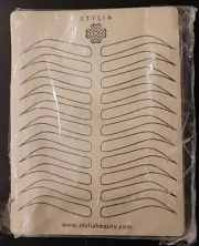 Microblading Supplies 12PC Inkless Double Sided Practice Skin For Eyebrow Tattoo