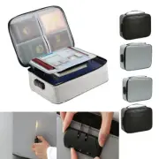 Fireproof Pouch Waterproof Document Bag File Envolope Safe Storage Cash Box