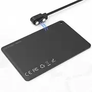 [LONGTOO] Smart Wallet Tracker Card (Charger Included), Bluetooth Anti-loss Thin Wallet Finder, Rechargeable Long Distance Wallet Locator, Compatible with Apple Find My (iOS Only)