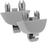 SOESFOUFU 2pcs Visor Retainer Clips Durable Hook for Securely Holding Sun Visor Easy Installation Automotive Accessories for and