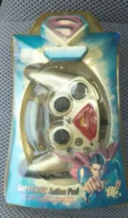Naki SUPERMAN RETURNS Action Pad Controller Gamepad for Playstation 2 PS2 Silver