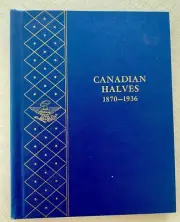 Whitman Canadian Halves 1870-1936 Book#9508 ( NEW old stock )