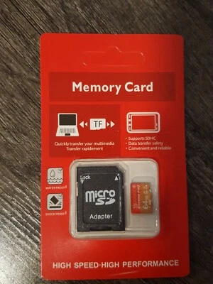Micro SD Memory Card - Adapter - 64GB