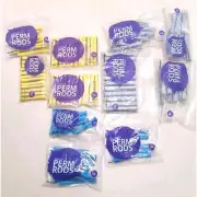 MIXED LOT Concave Perm Rods 1/4" 1/16" & 3/8" 11 Packs Sealed New