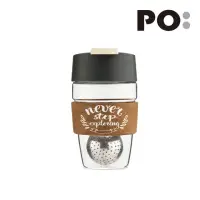 在飛比找momo購物網優惠-【PO:Selected】丹麥磁吸濾球魔力杯10oz(象牙白