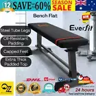 Weight Bench Flat Gym Home Seat Exercise Workout Fitness Equipment Oil-resistant