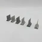 N Gauge Free Standing Precast Concrete Retaining Walls 1/148 Scale