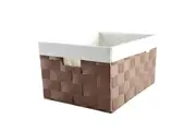 Linear Storage Basket Brown