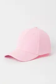 Pink Plain Baseball Cap