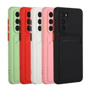 Card Slote Wallet Case for Samsung S24 S23 S22 S21 S20 FE Ultra Plus Soft Cover