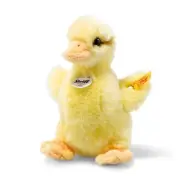 Steiff USA Yellow Pilla Duckling Plush Toy, 5.5” x 5.1” x 3.5” – Cuddly Duck ...