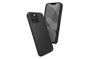 Uniq Lino Hue Silicone Armour Case Protective Cover For iPhone 12 Pro Black