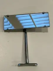 Interior Adjustable Jaguar Mirror "Long Stem Jaguar XK120"