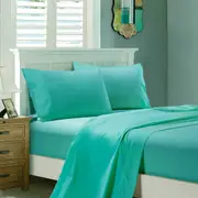 Super Soft 4-Piece King Size Sheet Set - Teal