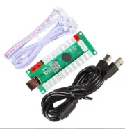 4 Player Classic DIY Arcade Joystick Kit Parts USB Encoder To PC Controls Games