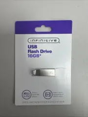 Brand New Sealed Infinitive flash drive 16gb