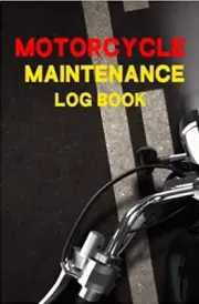 Motorcycle MAINTENANCE LOG BOOK,Yamaha,Honda,suzuki, KTM, Enfield,Kawasaki,oils