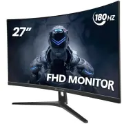 27 Inch Curved Monitor 180Hz FreeSync Gaming Monitor 1800R Eye Care Technology