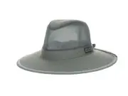 STETSON NFZ SALE * MENS BIG BRIM SAFARI HAT * L * NEW VENTED SUN HIKE FISH RAIN