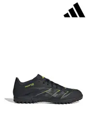 adidas Black/Grey Adult Predator Club Turf Boots (AP8329) | $115