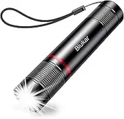 Blukar LED Torch Rechargeable, Super Bright Adjustable Focus Flashlight, 4 Lighting Modes, Long Battery Life, Waterproof Pocket Size Torch for Power Cuts, Emergency, Camping, Hiking, Outdoor