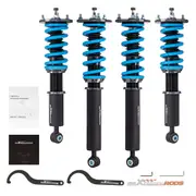 [MaXpeedingrods] Height and Damper Adjustable Coilovers Compatible for Lexus LS400 XF10 1990-1994 T6 Advanced Series Coilover Lowering Kit