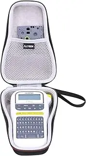 LTGEM EVA Hard Case for Brother P-Touch PTH110 & PT-H100 Easy Portable Label Maker - Travel Protective Carrying Storage Bag