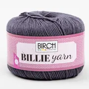 Birch Knitting Yarn Billie 80% Bamboo 20% Wool 50G Apple Ball - Pewter