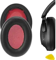 Geekria QuickFit Replacement Ear Pads for 1MORE SonoFlow Headphones Ear Cushions, Repair Parts (Black)