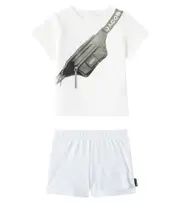 [Marc Jacobs Kids] Marc Jacobs Kids Baby cotton T-shirt and shorts set M 18 blue